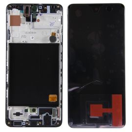 Дисплей для Samsung SM-A515F (Galaxy A51) модуль в сборе с тачскрином <черный> (оригинал SP)