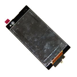 Дисплей для Sony D2533 (Xperia C3) в сборе с тачскрином <белый>