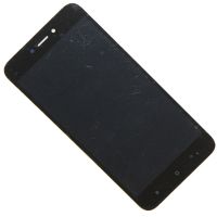 Дисплей для Xiaomi Redmi Go в сборе с тачскрином <черный> ― Nsk.OnlineBazar.su