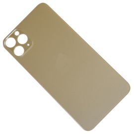 Задняя крышка для Apple iPhone 11 Pro Max (широкий вырез под камеру) <золотой>