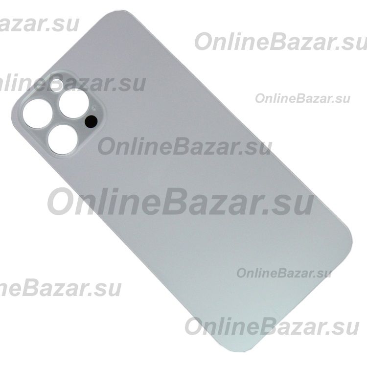 Задняя крышка для Apple iPhone 12 Pro Max (широкий вырез под камеру) <белый> ― Nsk.OnlineBazar.su