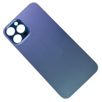 Задняя крышка для Apple iPhone 12 Pro Max (широкий вырез под камеру) <синий> (оригинал) ― Nsk.OnlineBazar.su