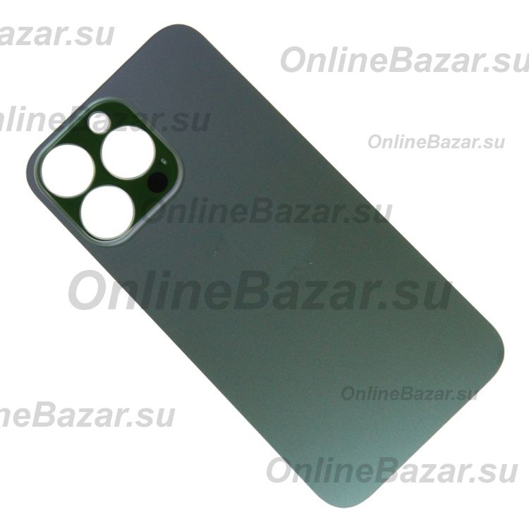 Задняя крышка для Apple iPhone 13 Pro (широкий вырез под камеру) <зеленый> ― Nsk.OnlineBazar.su
