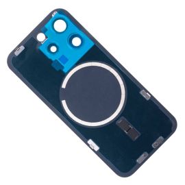 Задняя крышка для Apple iPhone 15 Pro в сборе с магнитом MagSafe <синий> (оригинал)