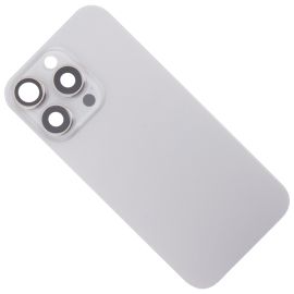 Задняя крышка для Apple iPhone 16 Pro в сборе с магнитом MagSafe <серый> (оригинал)
