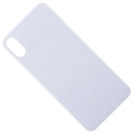 Задняя крышка для Apple iPhone X (широкий вырез под камеру) <белый>