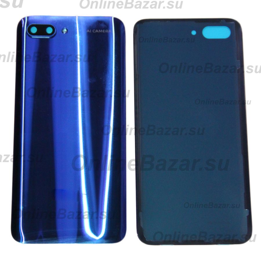 Задняя крышка для Honor 10 (COL-L29) <синий> (премиум) ― Nsk.OnlineBazar.su