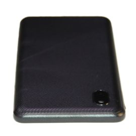 Задняя крышка для Samsung SM-A013F (Galaxy A01 Core) со стеклом камеры <черный>