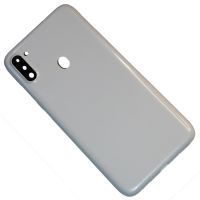 Задняя крышка для Samsung SM-A115F (Galaxy A11) со стеклом камеры <белый> ― Nsk.OnlineBazar.su