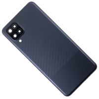 Задняя крышка для Samsung SM-A127F (Galaxy A12 Nacho) <черный> (премиум) ― Nsk.OnlineBazar.su