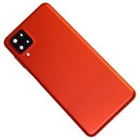 Задняя крышка для Samsung SM-A127F (Galaxy A12 Nacho) со стеклом камеры <красный> ― Nsk.OnlineBazar.su