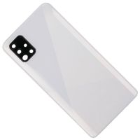 Задняя крышка для Samsung SM-A515F (Galaxy A51) со стеклом камеры <белый> (премиум) ― Nsk.OnlineBazar.su