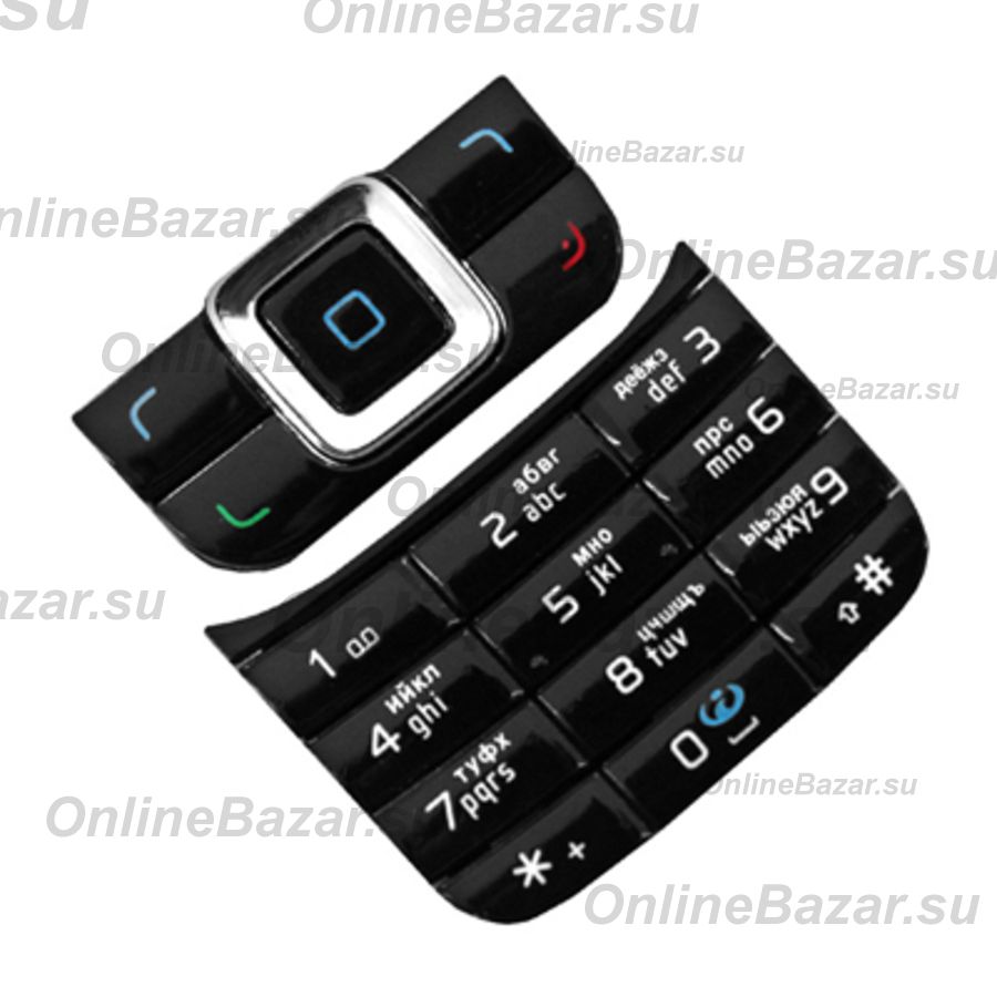 Клавиатура для Nokia 6111 комплект <черный> ― Nsk.OnlineBazar.su