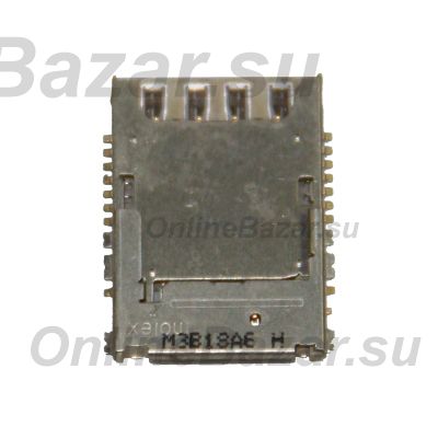 Разъем sim-карты для Samsung N7505 (Galaxy Note 3 Neo) в сборе с разъемом карты памяти ― Nsk.OnlineBazar.su