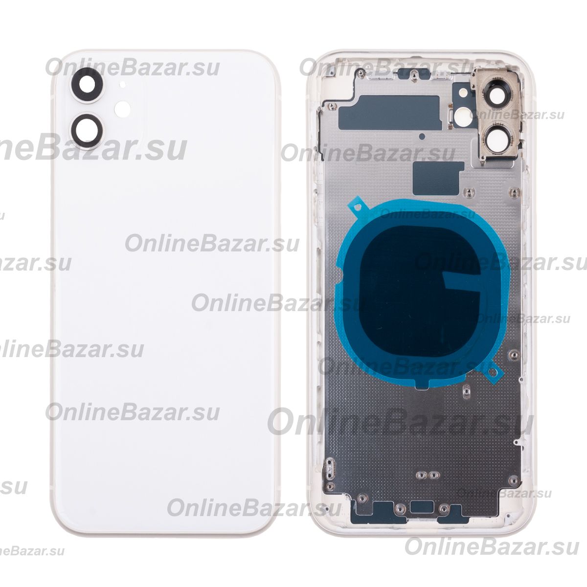 Корпус для Apple iPhone 11 (1 Sim) <белый> ― Nsk.OnlineBazar.su