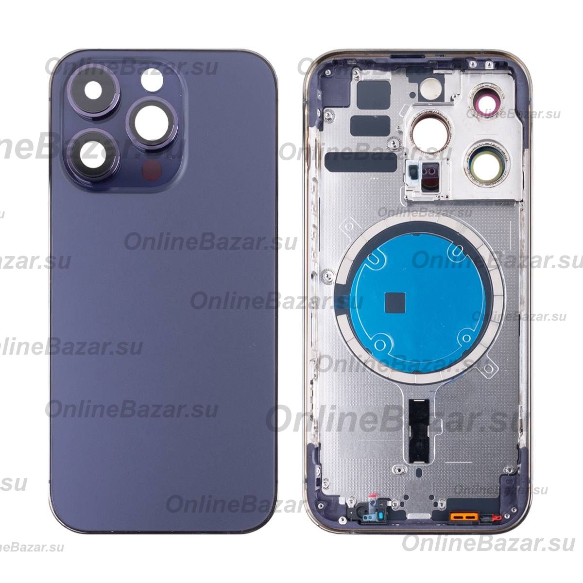 Корпус для Apple iPhone 14 Pro (1 Sim) <фиолетовый> (оригинал) ― Nsk.OnlineBazar.su