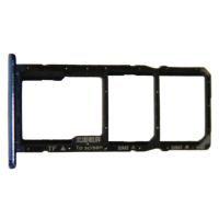 Лоток Sim-карты для Honor 7A (DUA-L22) и карты памяти <синий> ― Nsk.OnlineBazar.su
