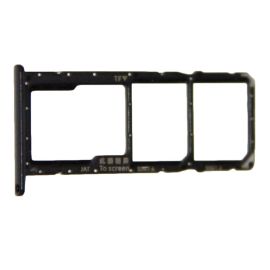 Лоток Sim-карты для Honor 8A (JAT-LX1) и карты памяти <черный>