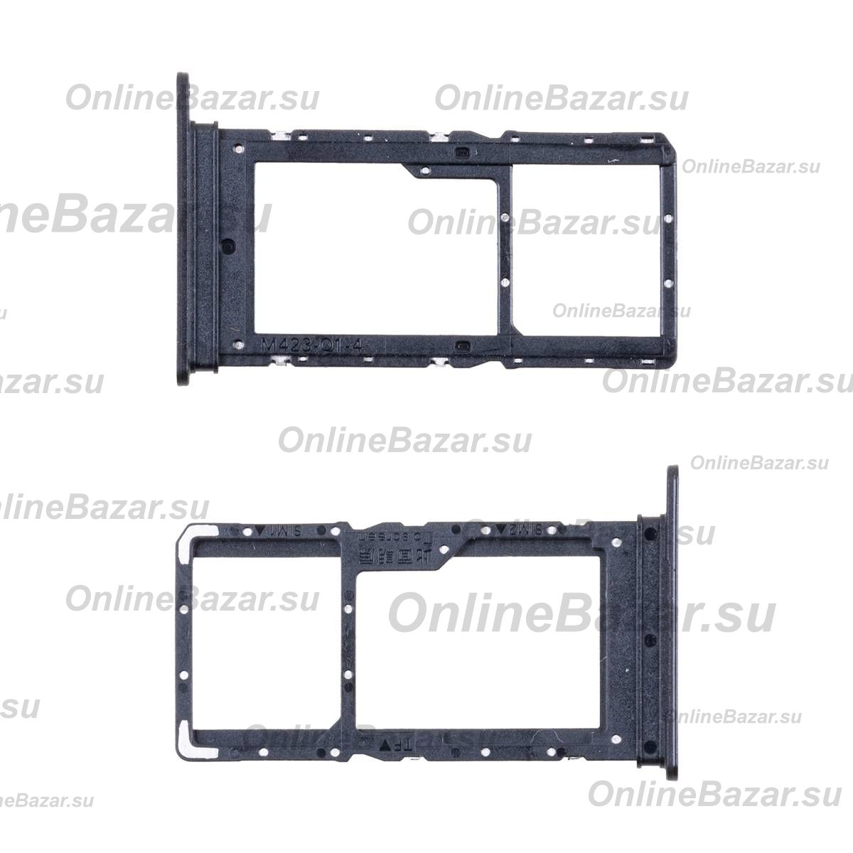Лоток sim-карты для Honor X6 (VNE-LX1) и карты памяти <черный> ― Nsk.OnlineBazar.su