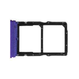 Лоток sim-карты для Honor 30s (CDY-NX9A) и карты памяти <фиолетовый>