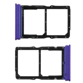 Лоток sim-карты для Honor 30s (CDY-NX9A) и карты памяти <фиолетовый>