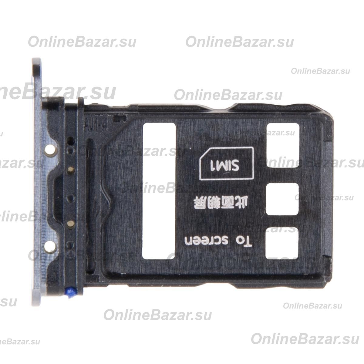 Лоток sim-карты для Honor Magic 7 Pro (PTP-N49) <черный> ― Nsk.OnlineBazar.su