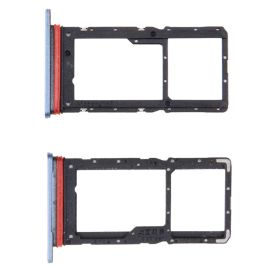 Лоток sim-карты для Honor X6a (WDY-LX1) <голубой>