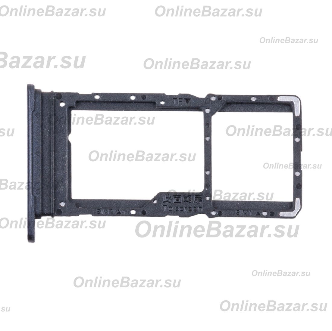 Лоток sim-карты для Honor X6a (WDY-LX1) <черный> ― Nsk.OnlineBazar.su