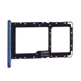 Лоток sim-карты для Huawei MGA-LX9N и карты памяти <синий>