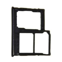 Лоток sim-карты для Samsung SM-A405F (Galaxy A40) и карты памяти <черный> ― Nsk.OnlineBazar.su