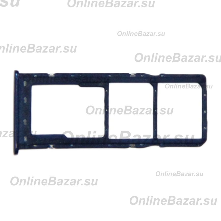 Лоток sim-карты для Samsung SM-M315F (Galaxy M31) и карты памяти <синий> ― Nsk.OnlineBazar.su