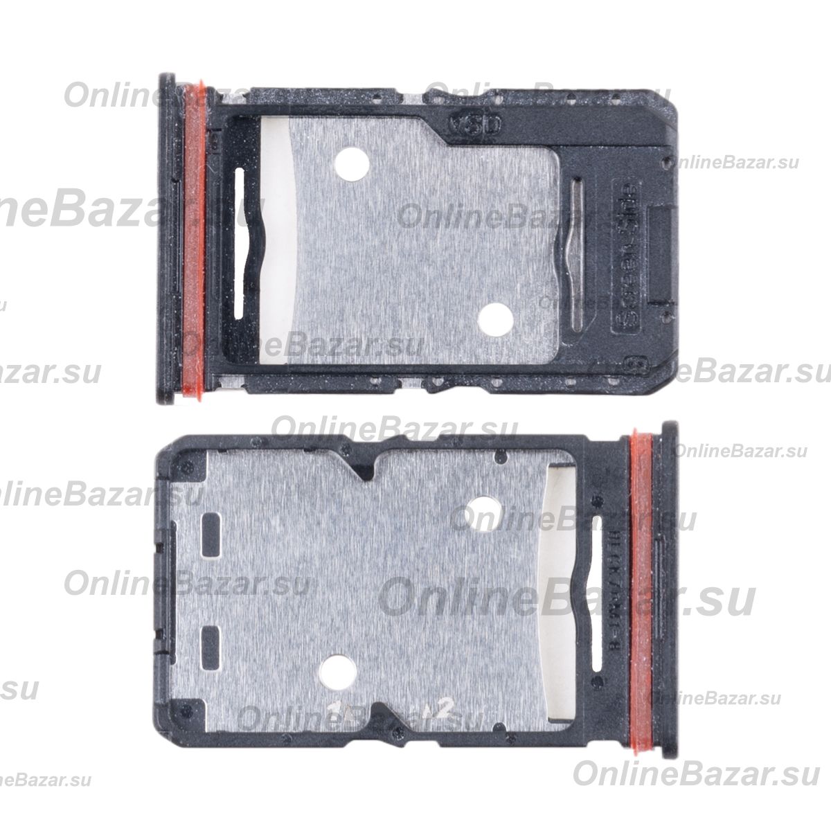 Лоток sim-карты для Tecno Camon 20 (CK6n) <черный> ― Nsk.OnlineBazar.su