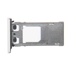 Лоток sim-карты для Sony F8132 (Xperia X Performance Dual) и карты памяти <белый>