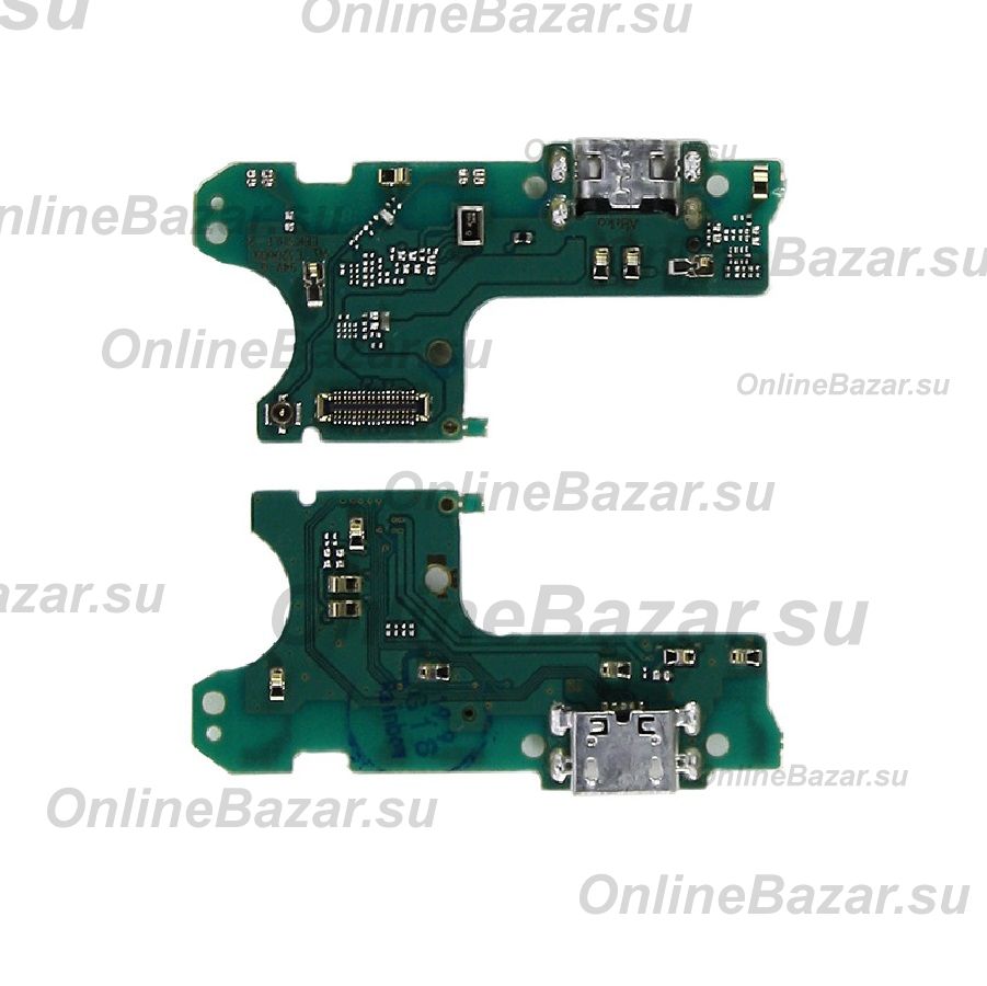 Плата нижняя для Asus ZenFone Max M2 (ZB633KL) на системный разъем и микрофон ― Nsk.OnlineBazar.su