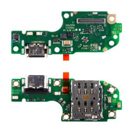 Плата нижняя для Huawei CTR-L91 на системный разъем и микрофон (оригинал)