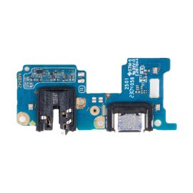 Плата нижняя для Realme RMX3630 на системный разъем, разъем гарнитуры и микрофон (оригинал)