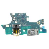 Плата нижняя для Samsung SM-A750F (Galaxy A7 2018) на системный разъем, разъем гарнитуры и микрофон ― Nsk.OnlineBazar.su