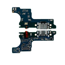 Плата нижняя для Samsung SM-A015F (Galaxy A01) на системный разъем и микрофон (узкий разъем шлейфа)