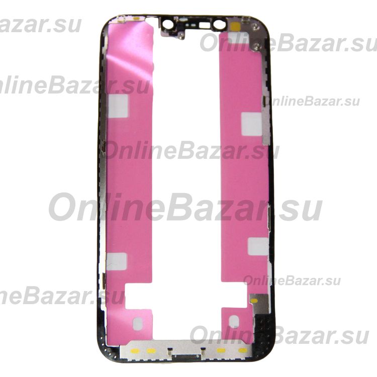 Рамка дисплея для Apple iPhone 12 <черный> ― Nsk.OnlineBazar.su