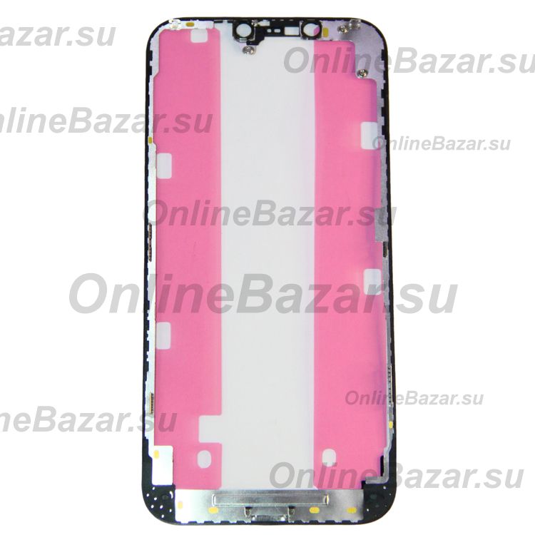 Рамка дисплея для Apple iPhone 12 Pro Max <черный> ― Nsk.OnlineBazar.su