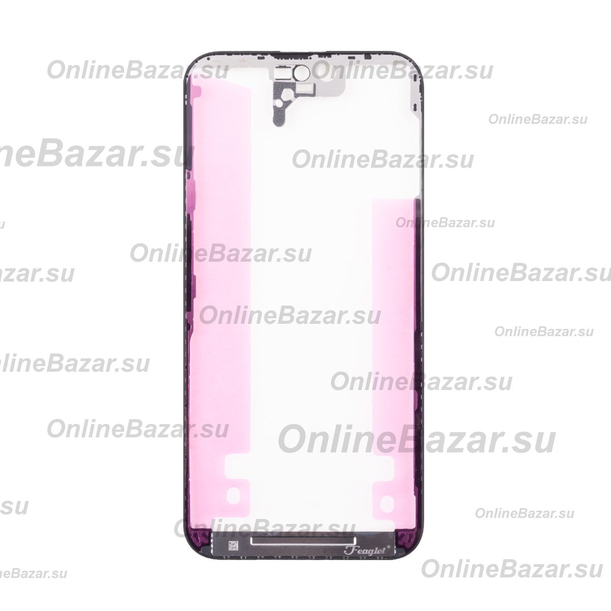 Рамка дисплея для Apple iPhone 14 Pro Max <черный> (оригинал) ― Nsk.OnlineBazar.su