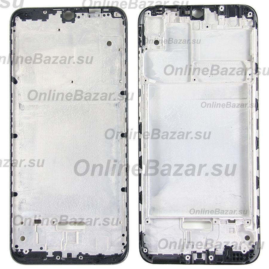Рамка дисплея для Honor 8A (JAT-LX1) <черный> ― Nsk.OnlineBazar.su