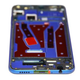 Рамка дисплея для Honor 8X (JSN-L21) <синий> (оригинал)