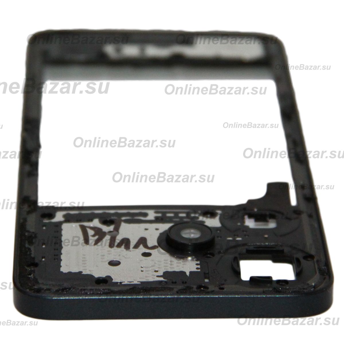 Средняя часть корпуса для Infinix Hot 30i (X669D) <черный> ― Nsk.OnlineBazar.su