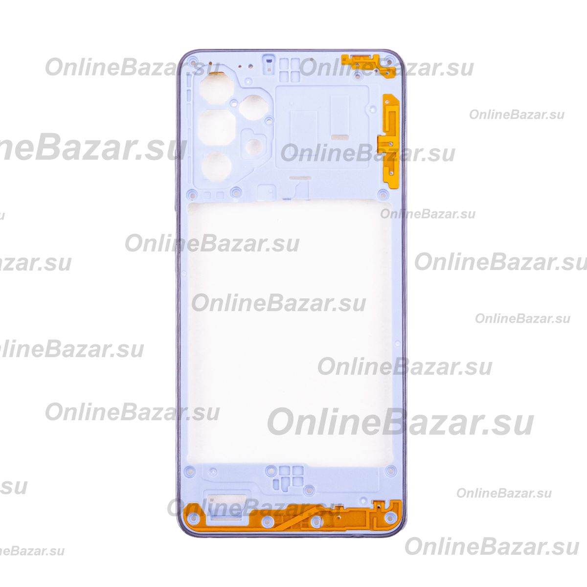 Средняя часть корпуса для Samsung SM-A325F (Galaxy A32) <фиолетовый> ― Nsk.OnlineBazar.su
