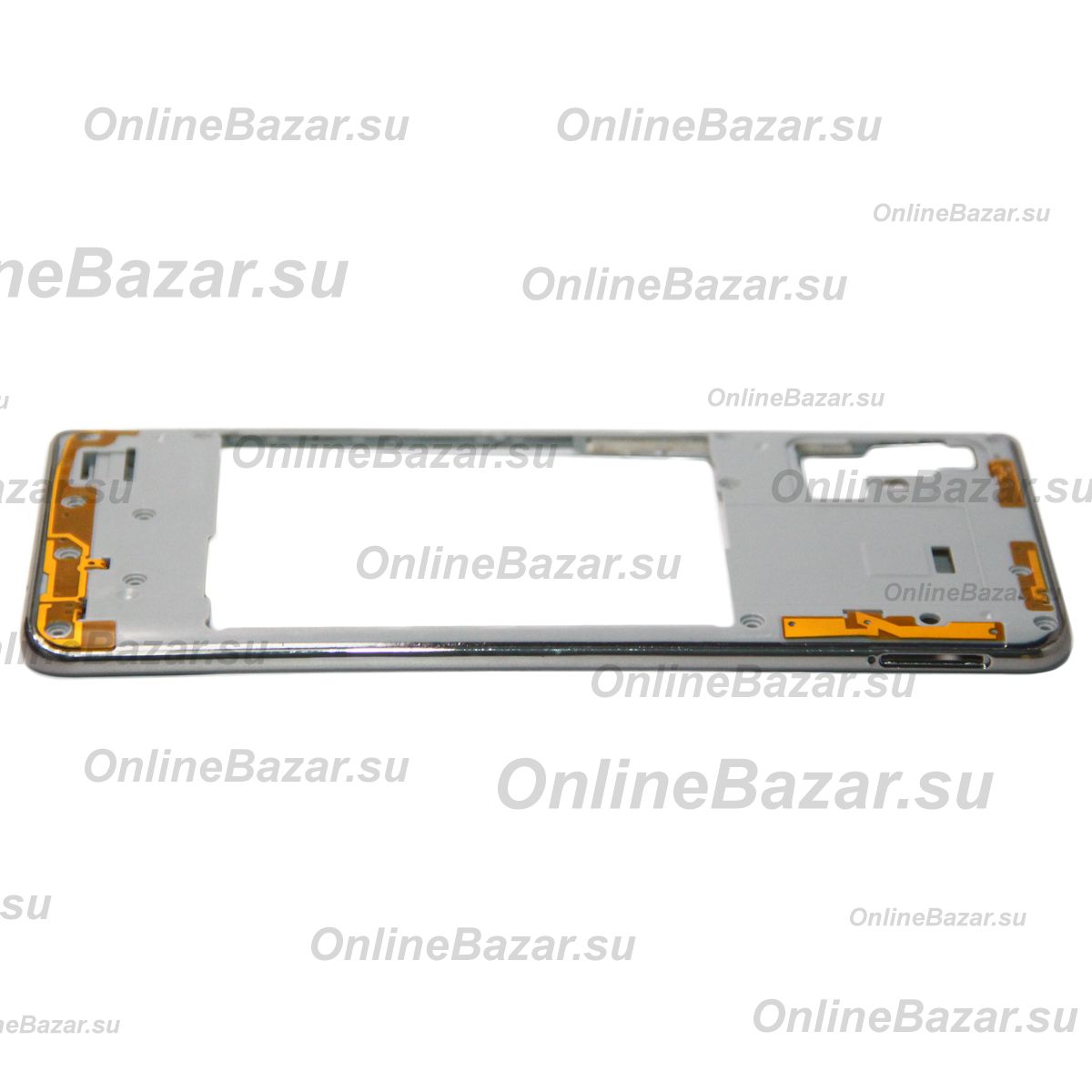 Средняя часть корпуса для Samsung SM-A515F (Galaxy A51) <белый> ― Nsk.OnlineBazar.su