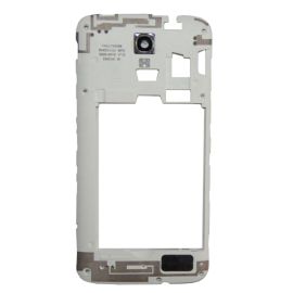 Средняя часть корпуса для Alcatel OT 5042D (One Touch Pop 2) с антеннами, динамиком и стеклом камеры (оригинал)