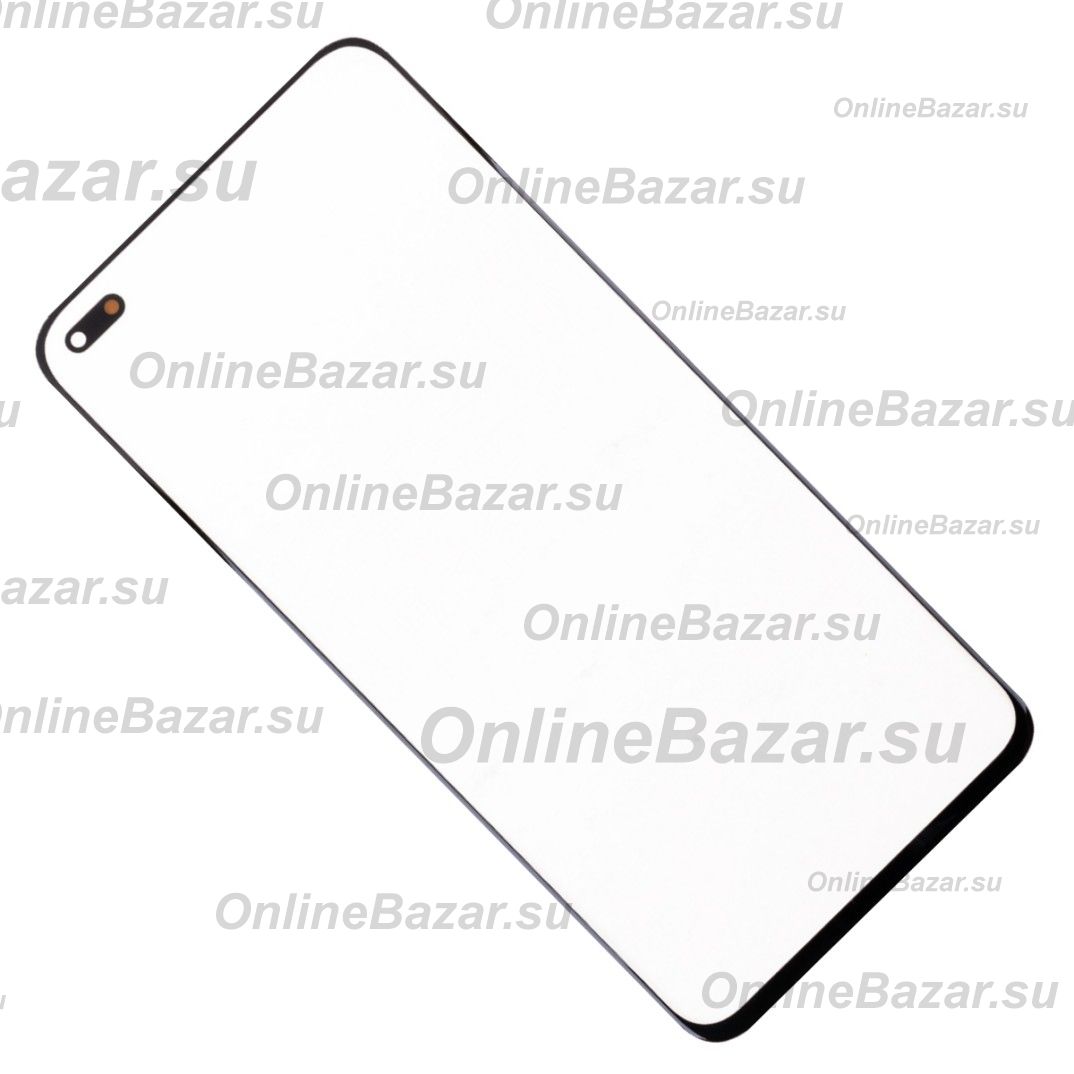 Стекло для Huawei Honor 50 Lite в сборе с OCA пленкой <черный> ― Nsk.OnlineBazar.su