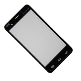 Стекло для Alcatel OT 6010D (One Touch Star) <черный>