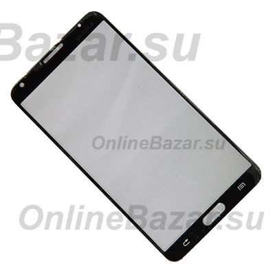 Стекло для Samsung N9005 (Galaxy Note 3 LTE) <белый> (премиум) ― Nsk.OnlineBazar.su